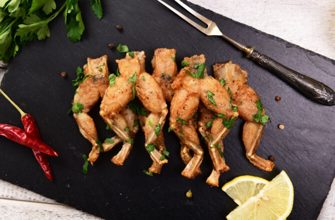 Barbecue Frog Legs